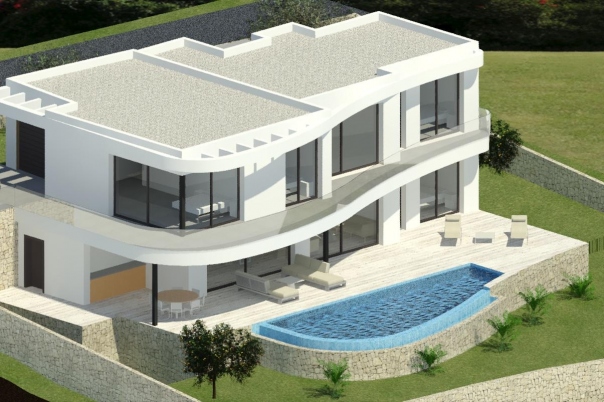 4 bed villa in Moraira