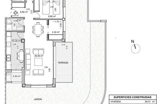 3 bed apartment in Jávea