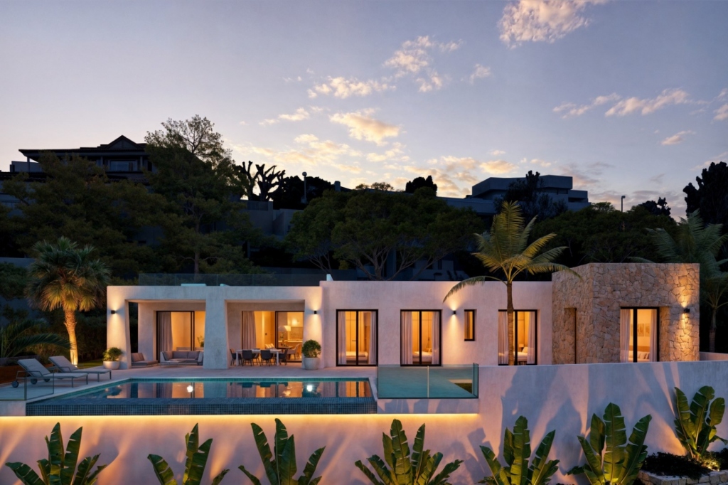 4 bed villa in Calpe