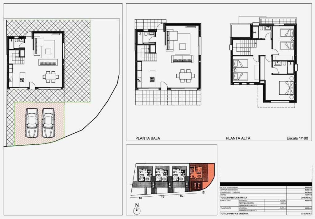 3 bed villas in Denia