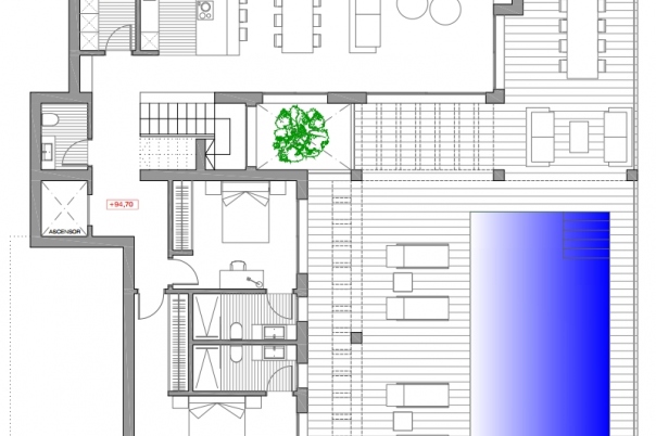 4 bed casa / chalet in Teulada