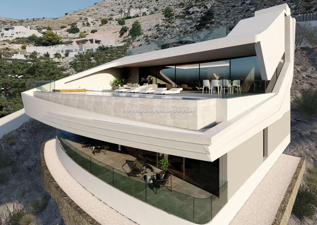 4 bed villas in Altea