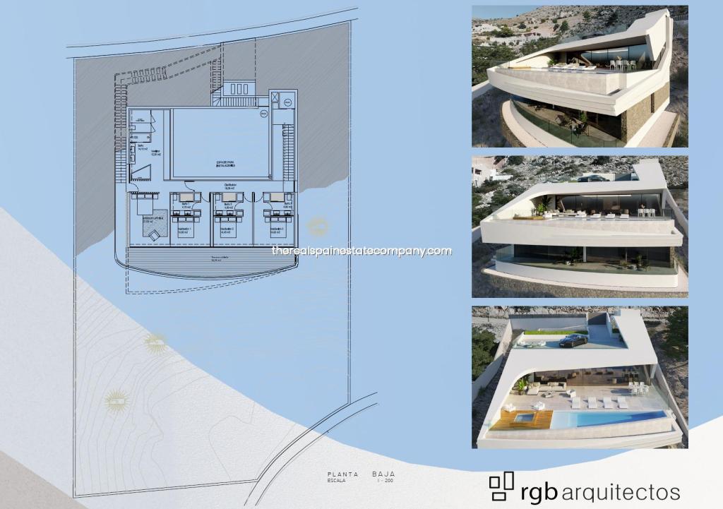 4 bed villas in Altea