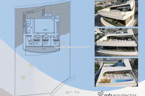 4 bed villas in Altea