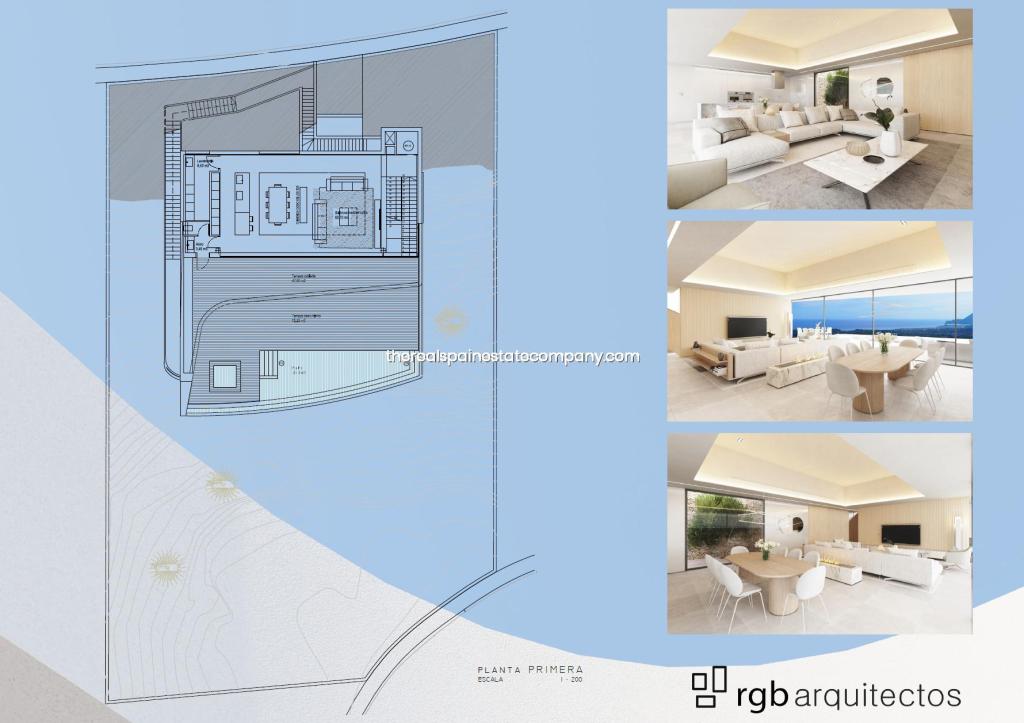 4 bed villas in Altea