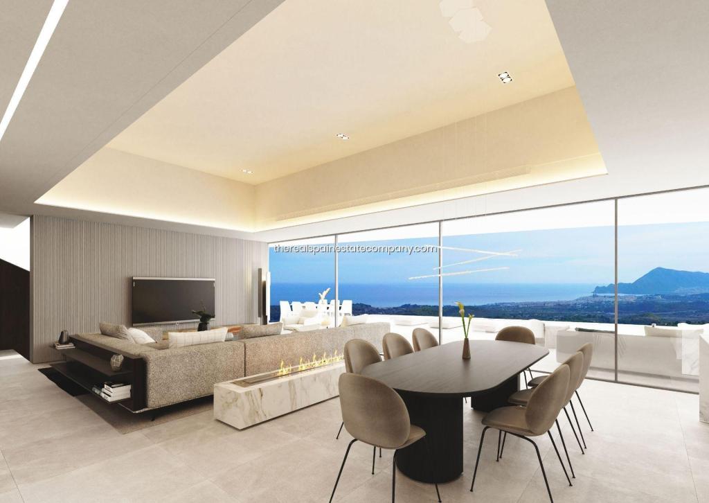 4 bed villas in Altea