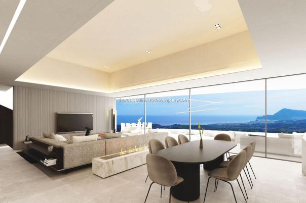 4 bed villas in Altea