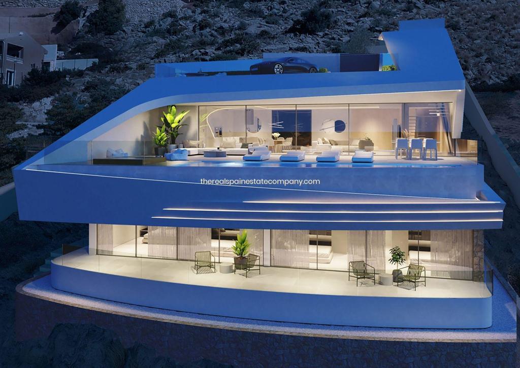 4 bed villas in Altea