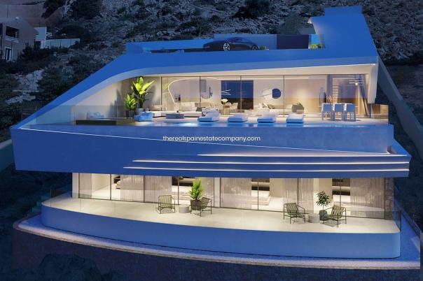 4 bed villas in Altea