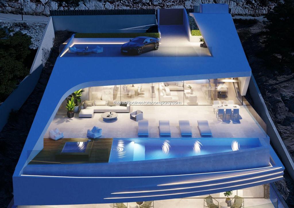 4 bed villas in Altea
