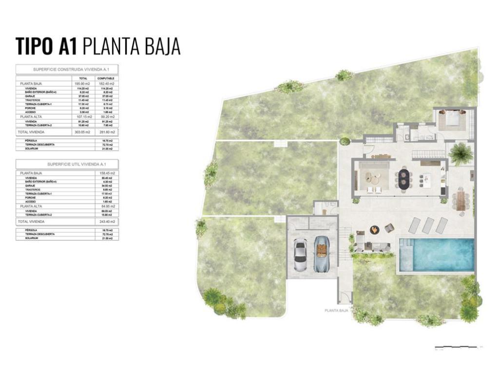 3 bed villa in Teulada