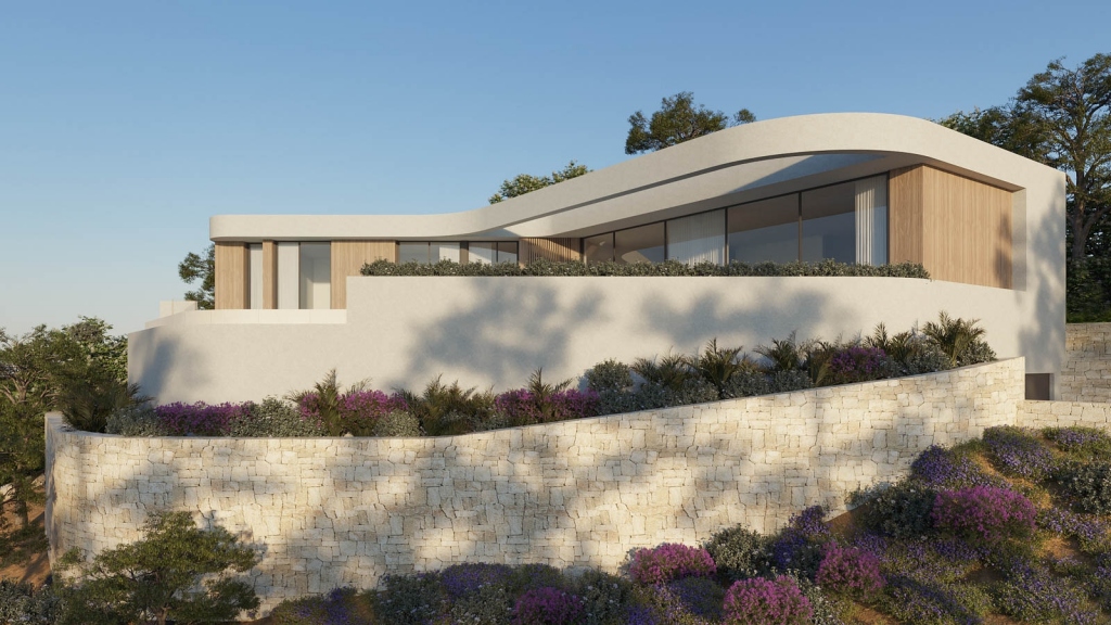 3 bed villa in Moraira