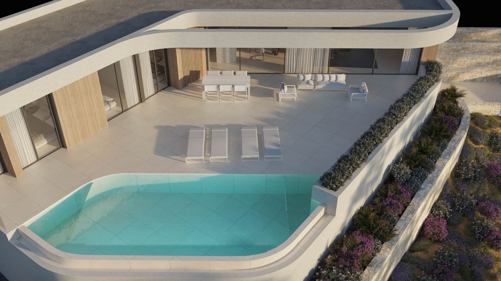 3 bed villa in Moraira