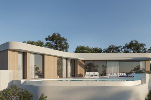3 bed villa in Moraira