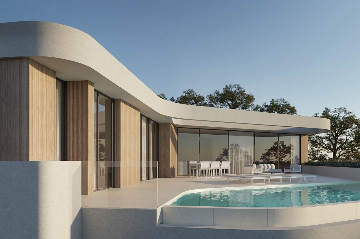 3 bed villa in Moraira
