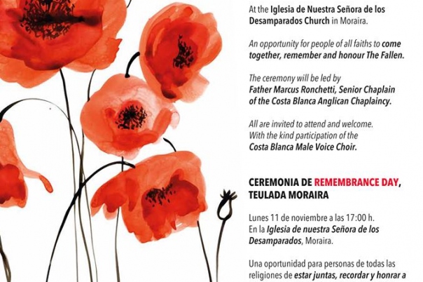 Remembrance Day Ceremony (Moraira)