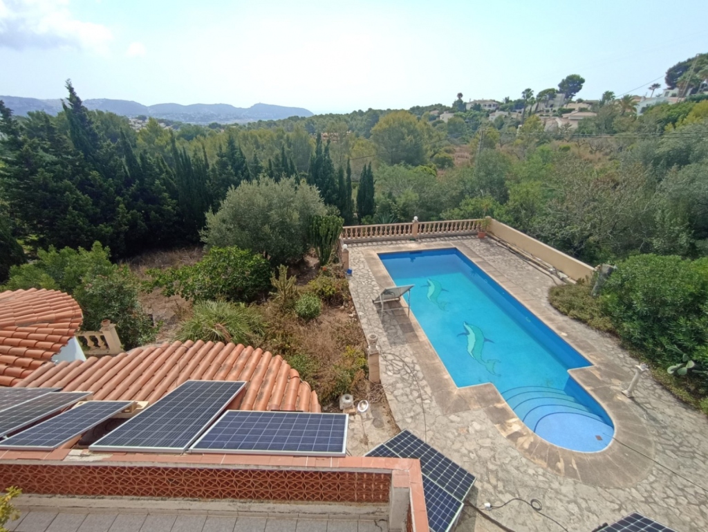 3 bed villa in Moraira