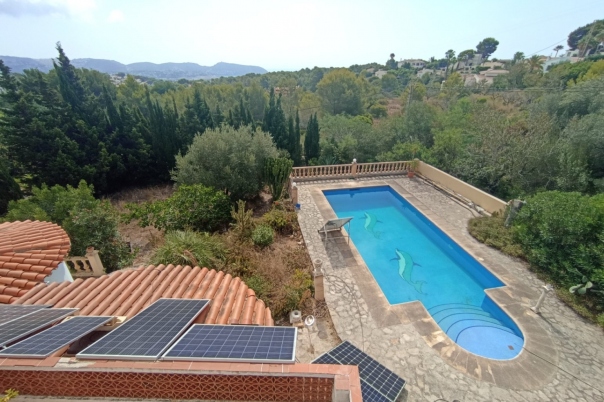 3 bed villa in Moraira