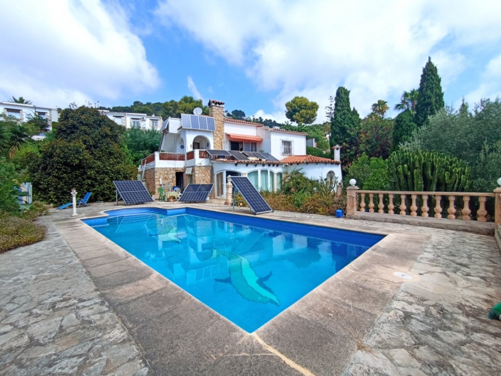 3 bed villa in Moraira