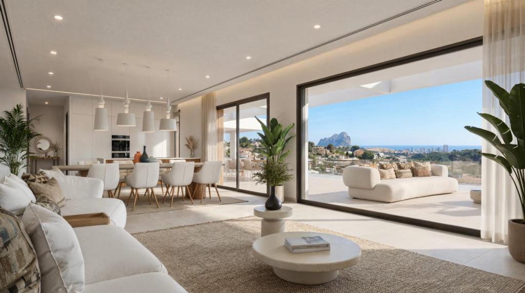 3 bed villa in Calpe
