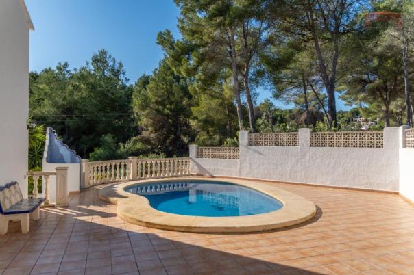 3 bed villa in Moraira