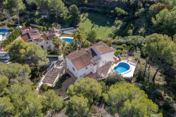 3 bed villa in Moraira