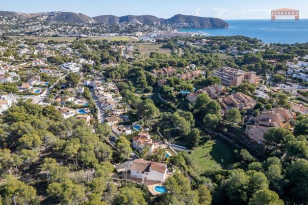 3 bed villa in Moraira