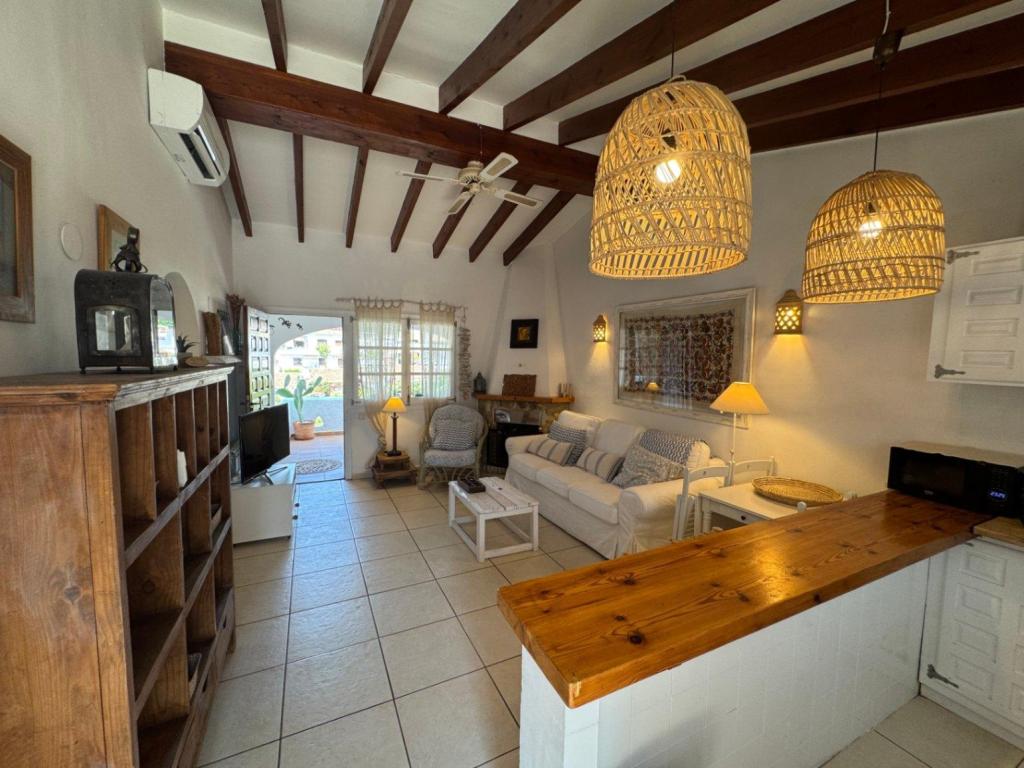 2 bed bungalow in Moraira