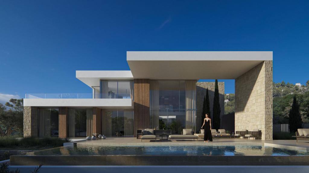 4 bed villa in Moraira