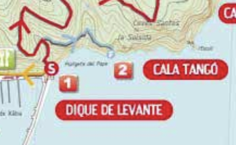 Guide to Javea Walks: Cala Tangó and Coves Santes