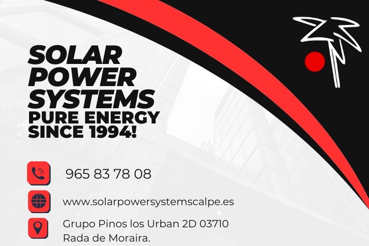 Reduce the Electricity Bills in your Costa Blanca home with Solar Power Systems