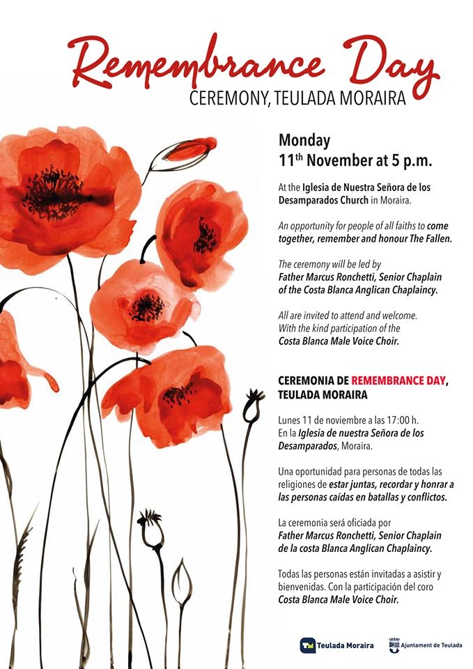 Remembrance Day Ceremony (Moraira)