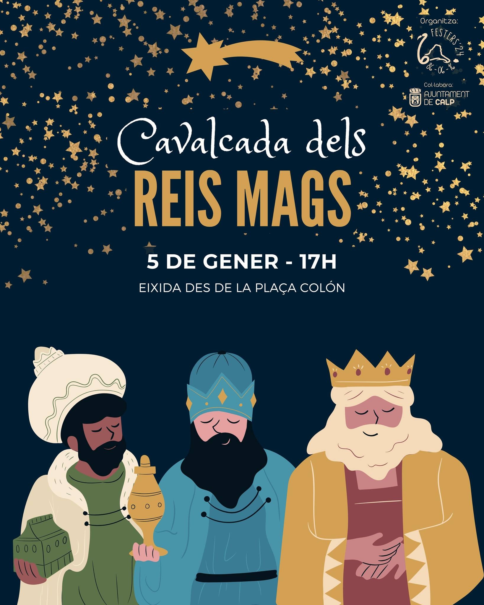 Fiestas in Calpe: Three Kings (January 2026)