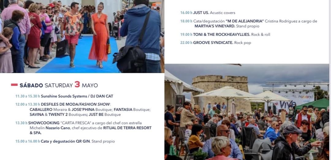Festivals in Moraira: "Vive Teulada" Gastronomic & Shopping Festival (May 2025)