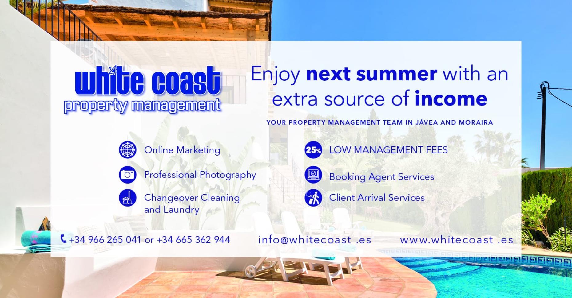 White Coast Property Management - Javea & Moraira Holiday Rentals