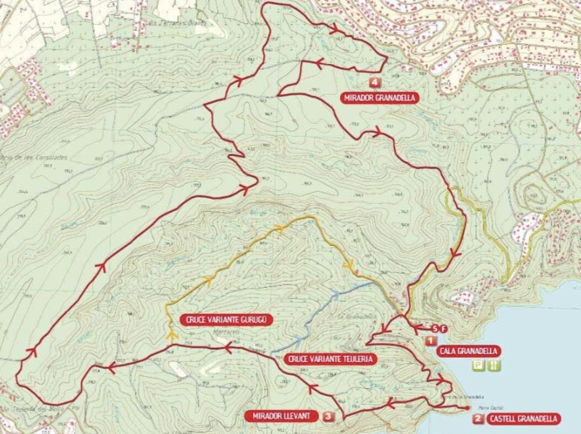 Guide to Javea Walks: Granadella