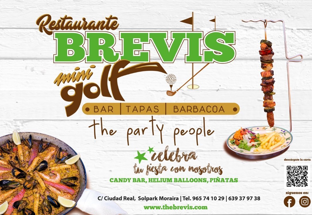 Brevis Moraira - Mini Golf, Bar, Tapas, Barbecue, Paella & Kids Parties