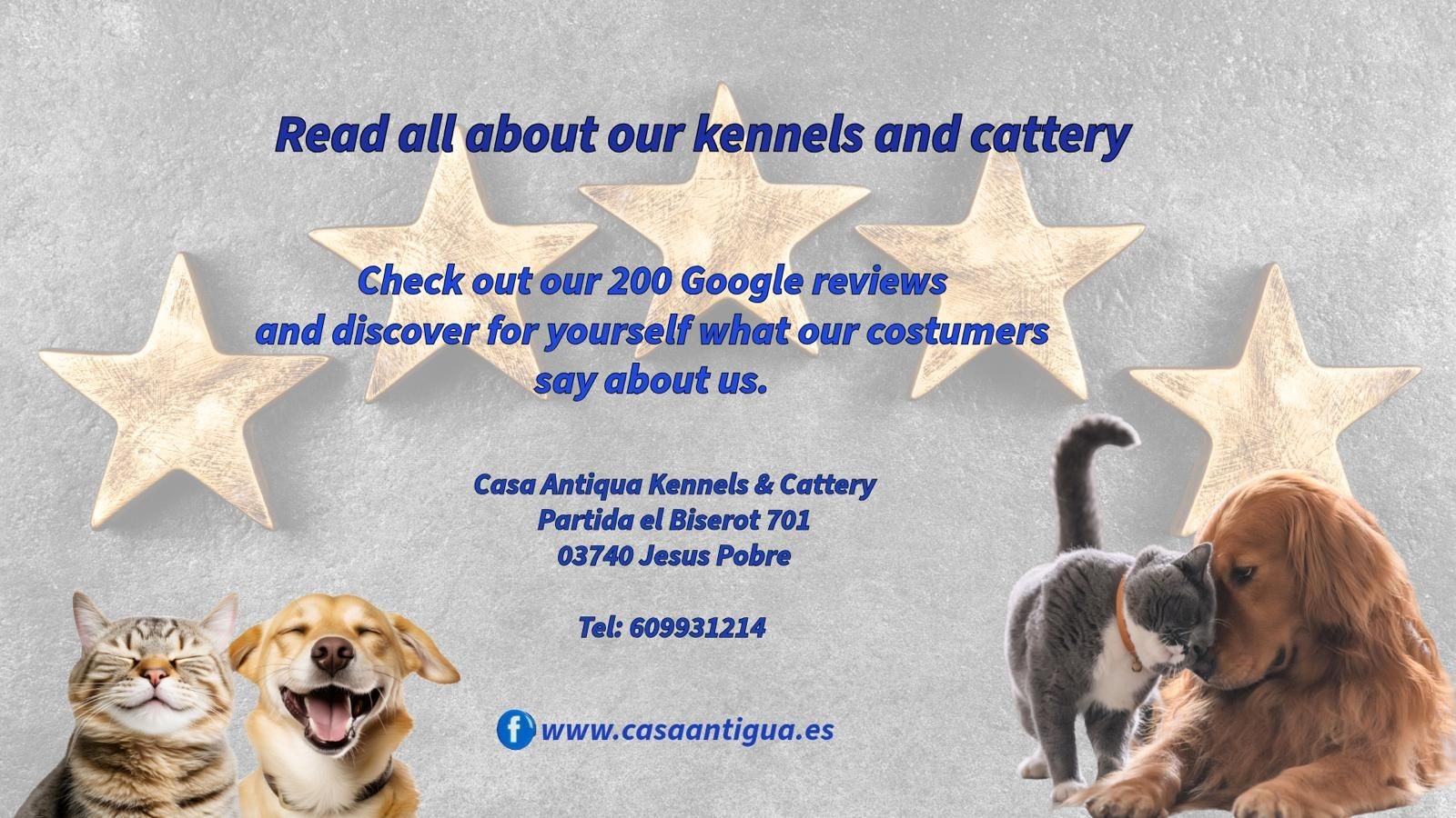 Casa Antigua - Dog Kennels & Cattery Costa Blanca
