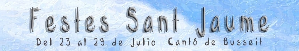 Fiestas in Moraira: "San Jaime" in Benimarco (July 2025)