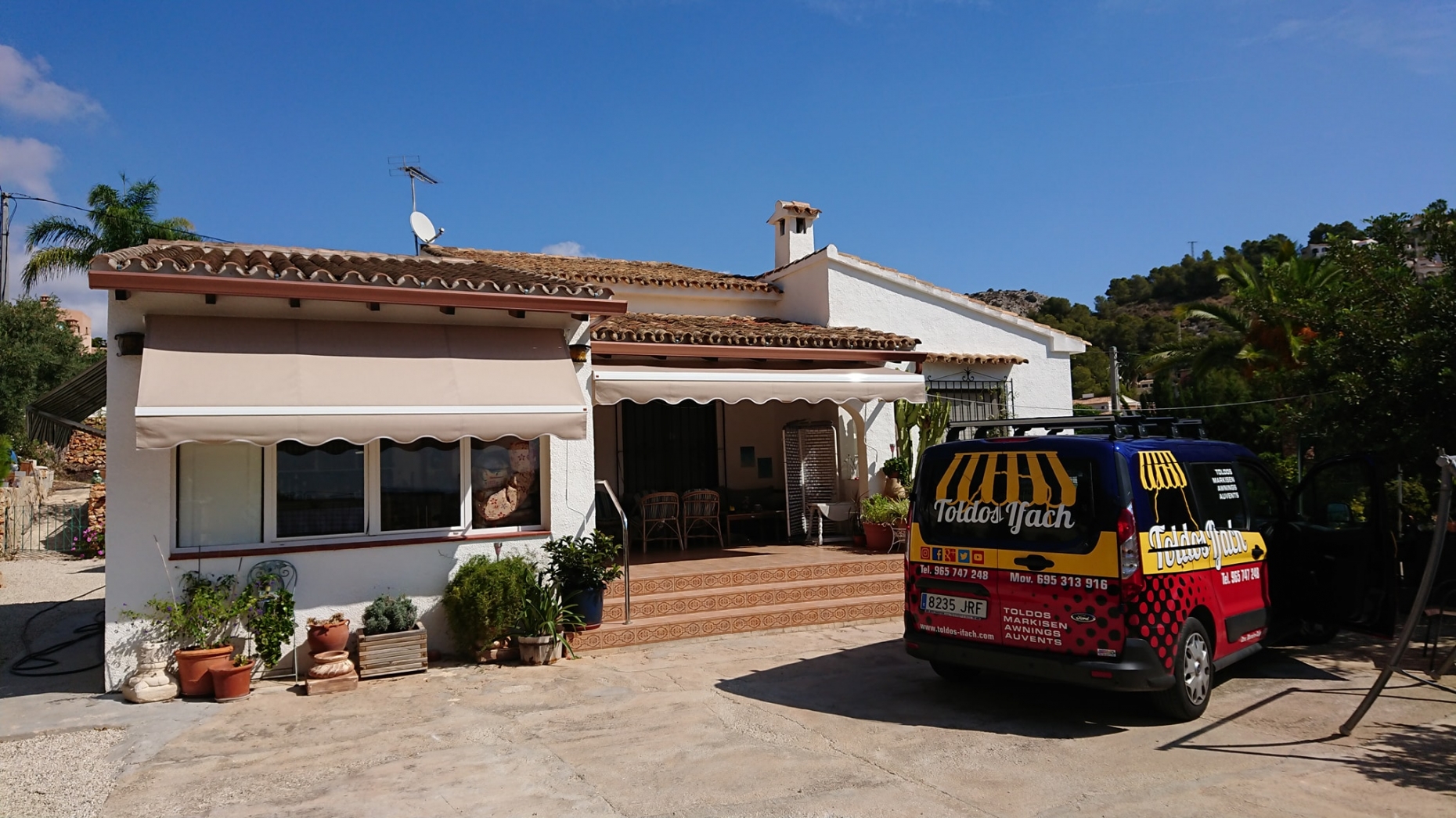 Toldos Ifach Costa Blanca Markisen Awnings - Moraira / Calpe