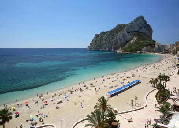 Playa de la Fossa / Levante Beach Calpe