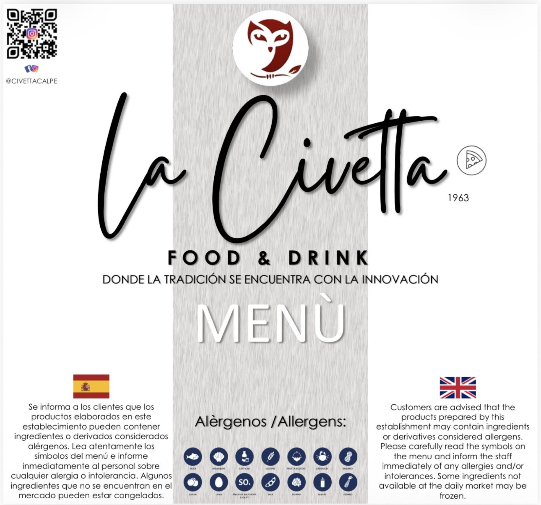 La Civetta de Calpe - Italian Restaurant