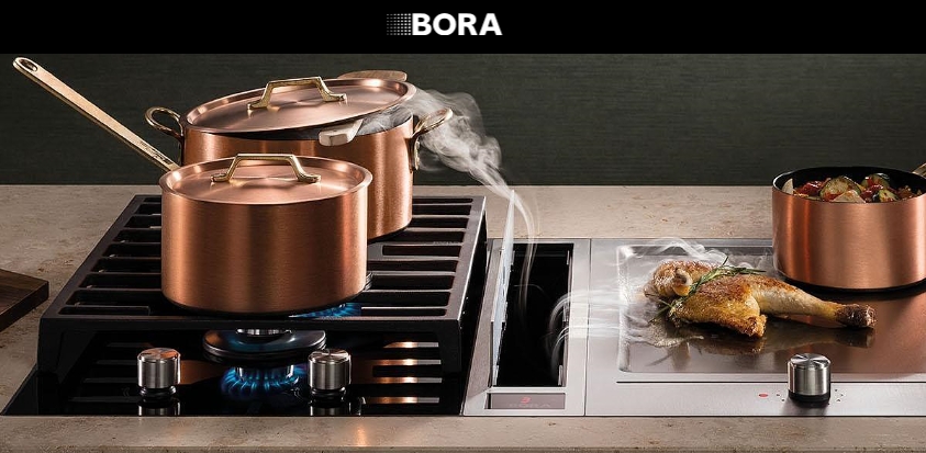 New BORA range of hob extractors now available on the Costa Blanca from Church Kitchens