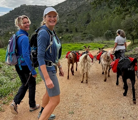 Euro Goat Trekkers - Guided walks with Goats on the Costa Blanca