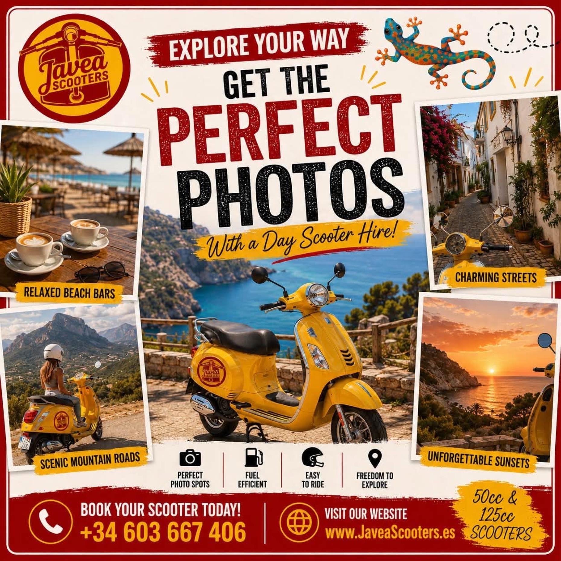 Scooter Hire from Javea Scooters - Everything You Need to Know