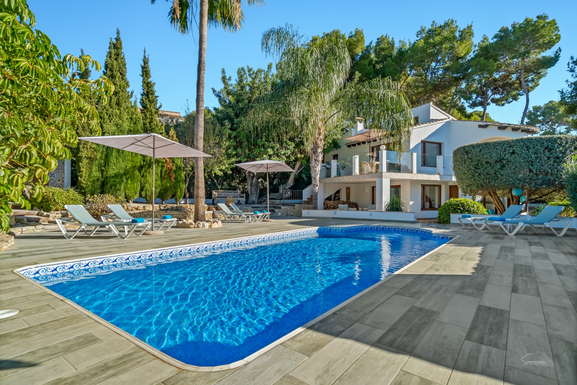 Villa Zamora Moraira - Luxury 3 bed villa For Holiday Rental in Moraira