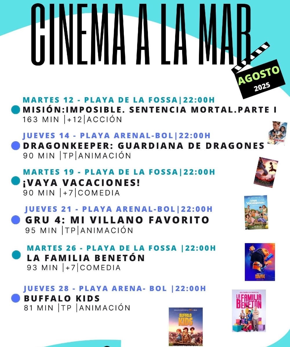 Cinema A La Mar - On the Beach in Calpe
