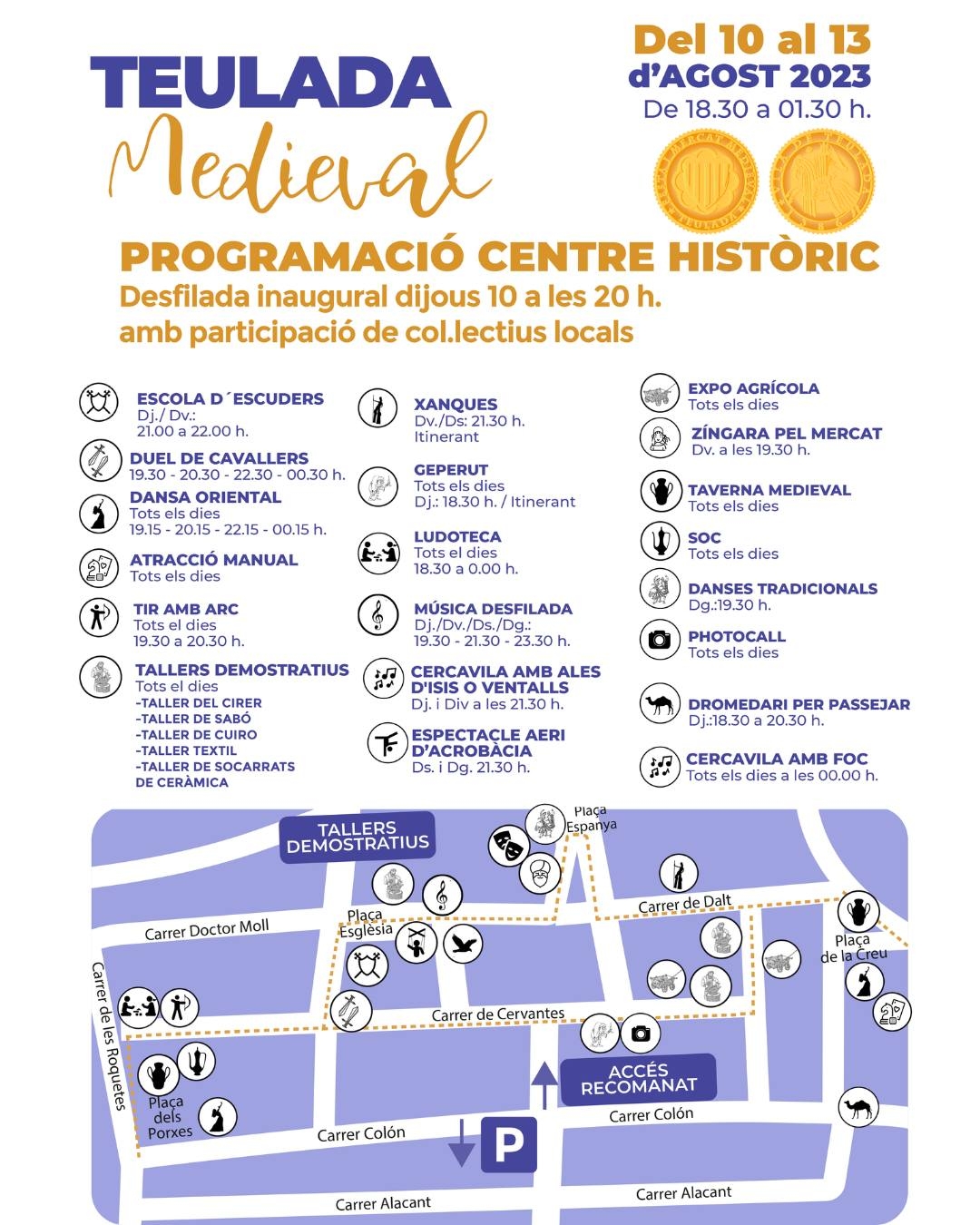 Medieval Market in Moraira - August 2025