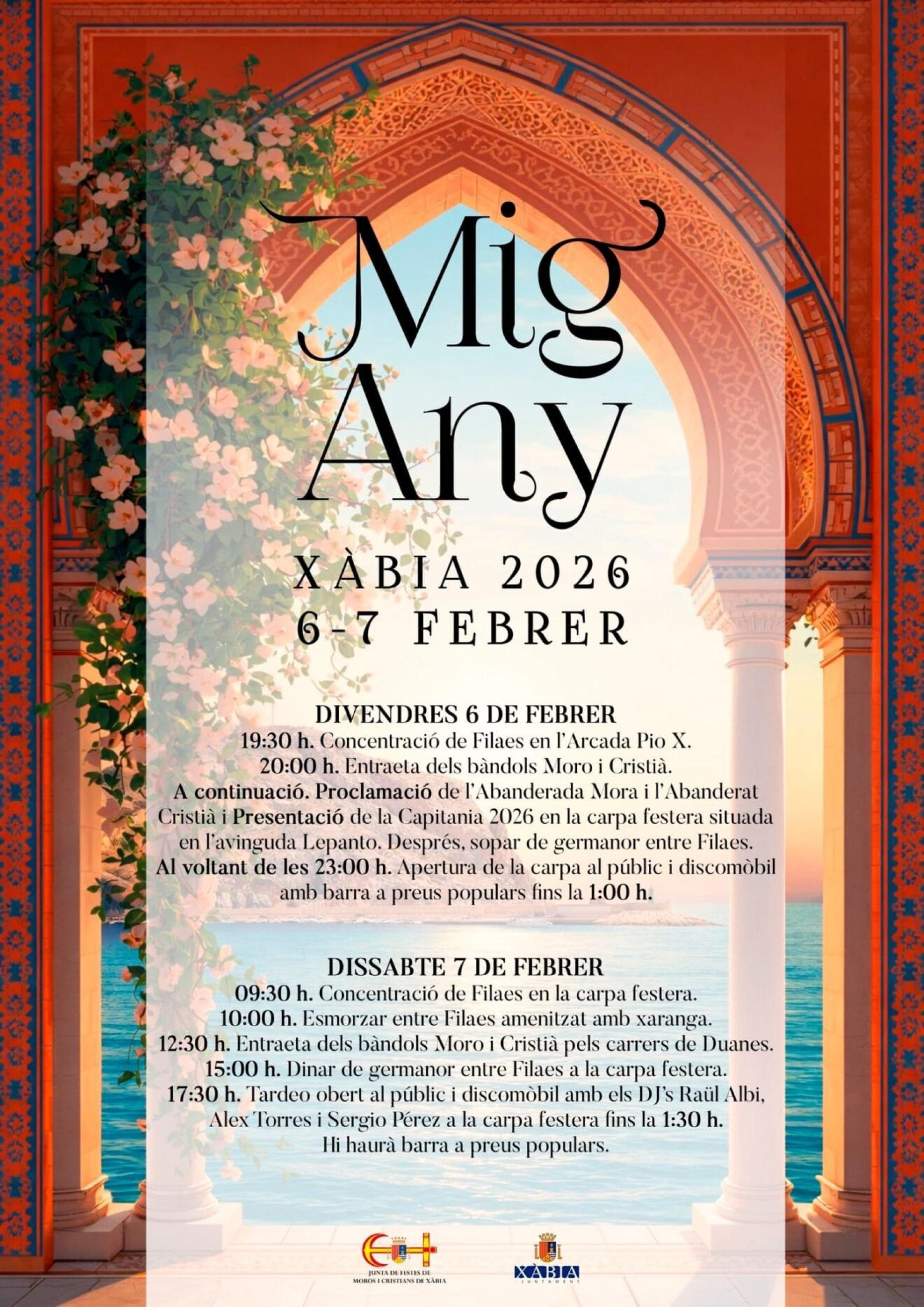 Fiestas in Javea: Mig Any Moros y Cristianos - Half-Year Celebrations (February 2027)
