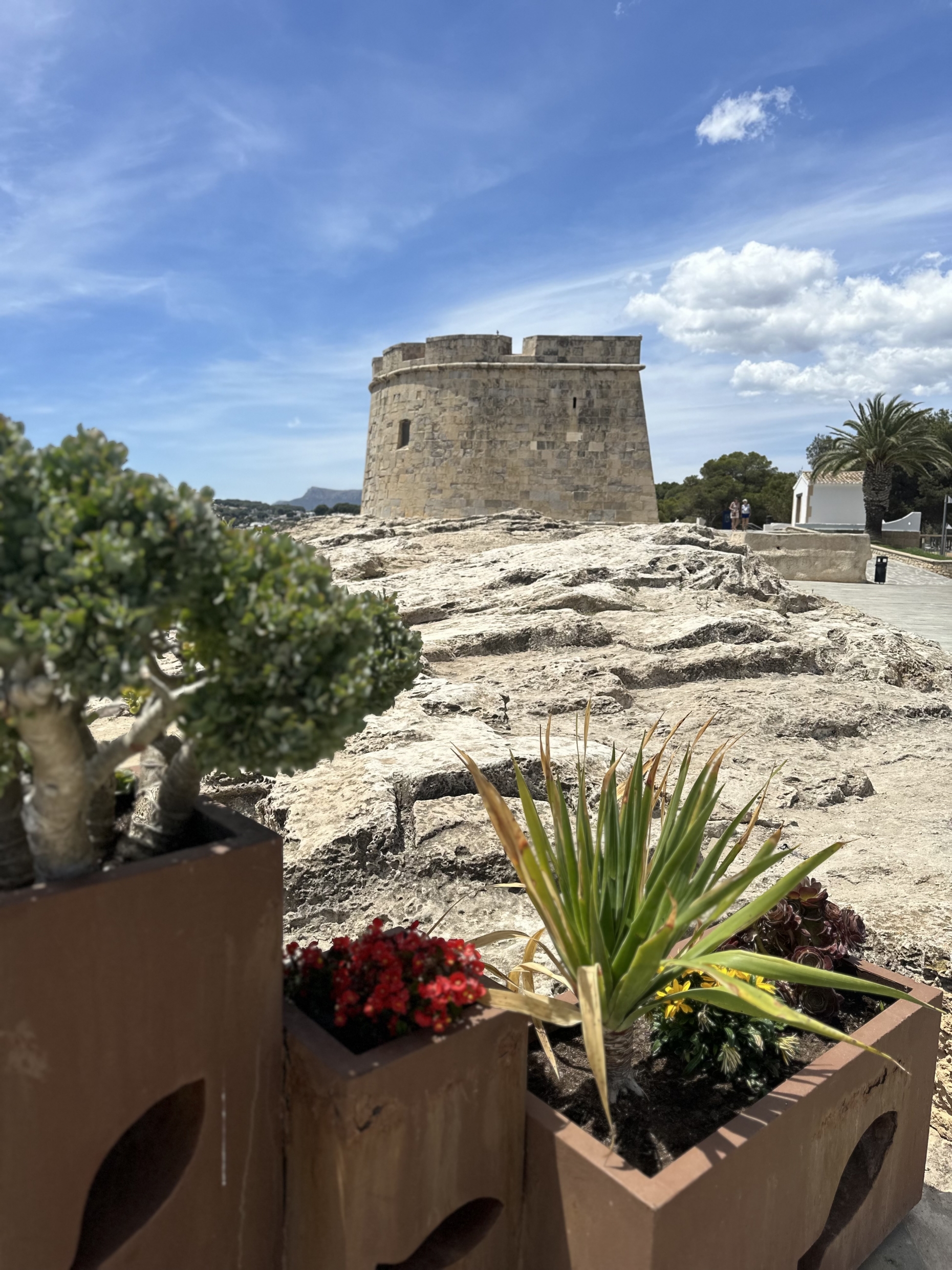 Visiting Moraira Castle